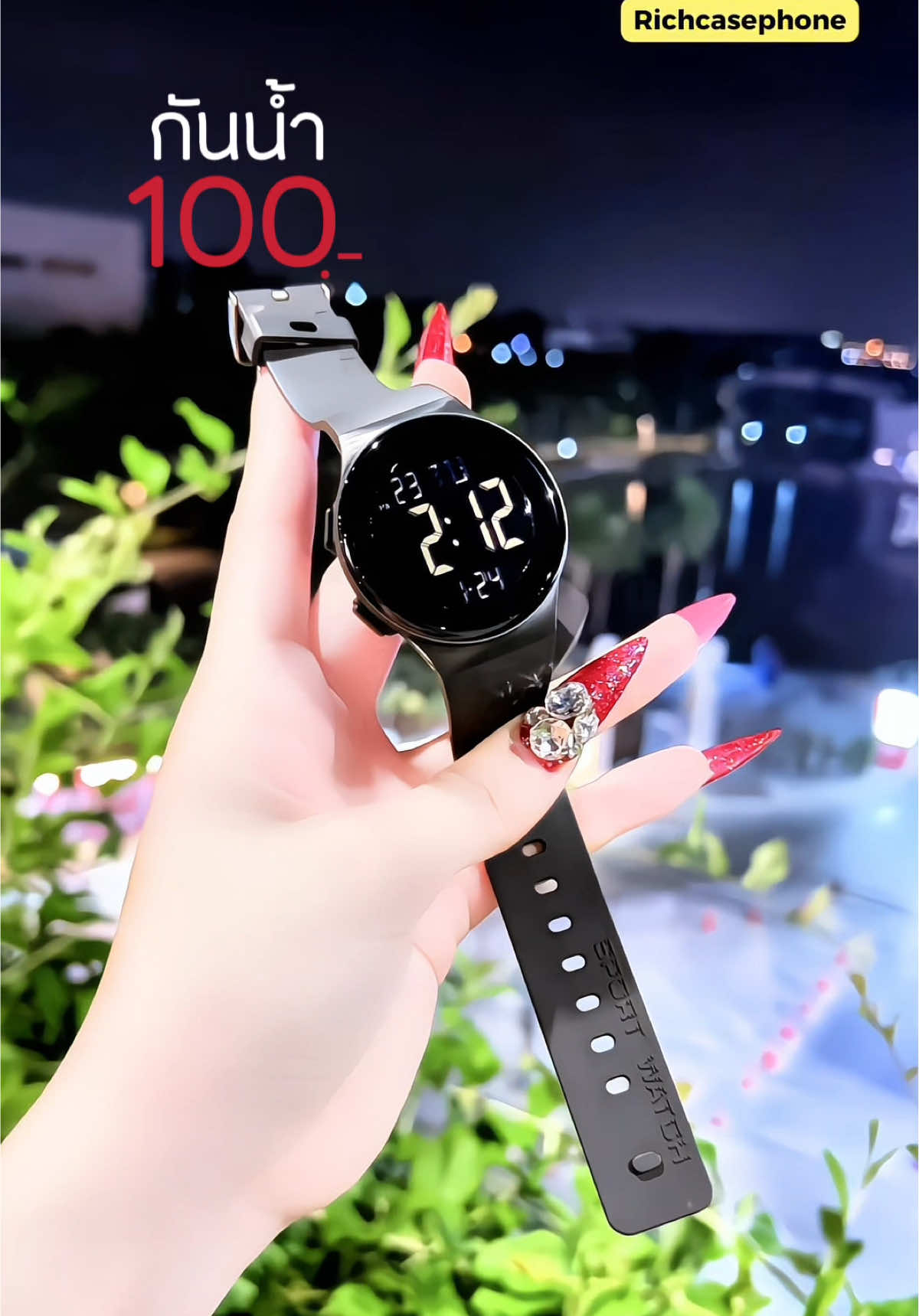 กันน้ำดีที่สุดในตอนนี้ ! TOMI แท้ สีดำ สวย 🖤 #นาฬิกา #นาฬิกาข้อมือ #นาฬิกาข้อมือผู้ชาย #นาฬิกาข้อมือผู้หญิง #เปิดการมองเห็น #เอาขึ้นหน้าฟีดที #เทรนด์วันนี้ #ฟีด #ฟีดดดシ #fyp #fypシ゚ #richcasephone @Richcasephone - 2 @RICHWATCH 