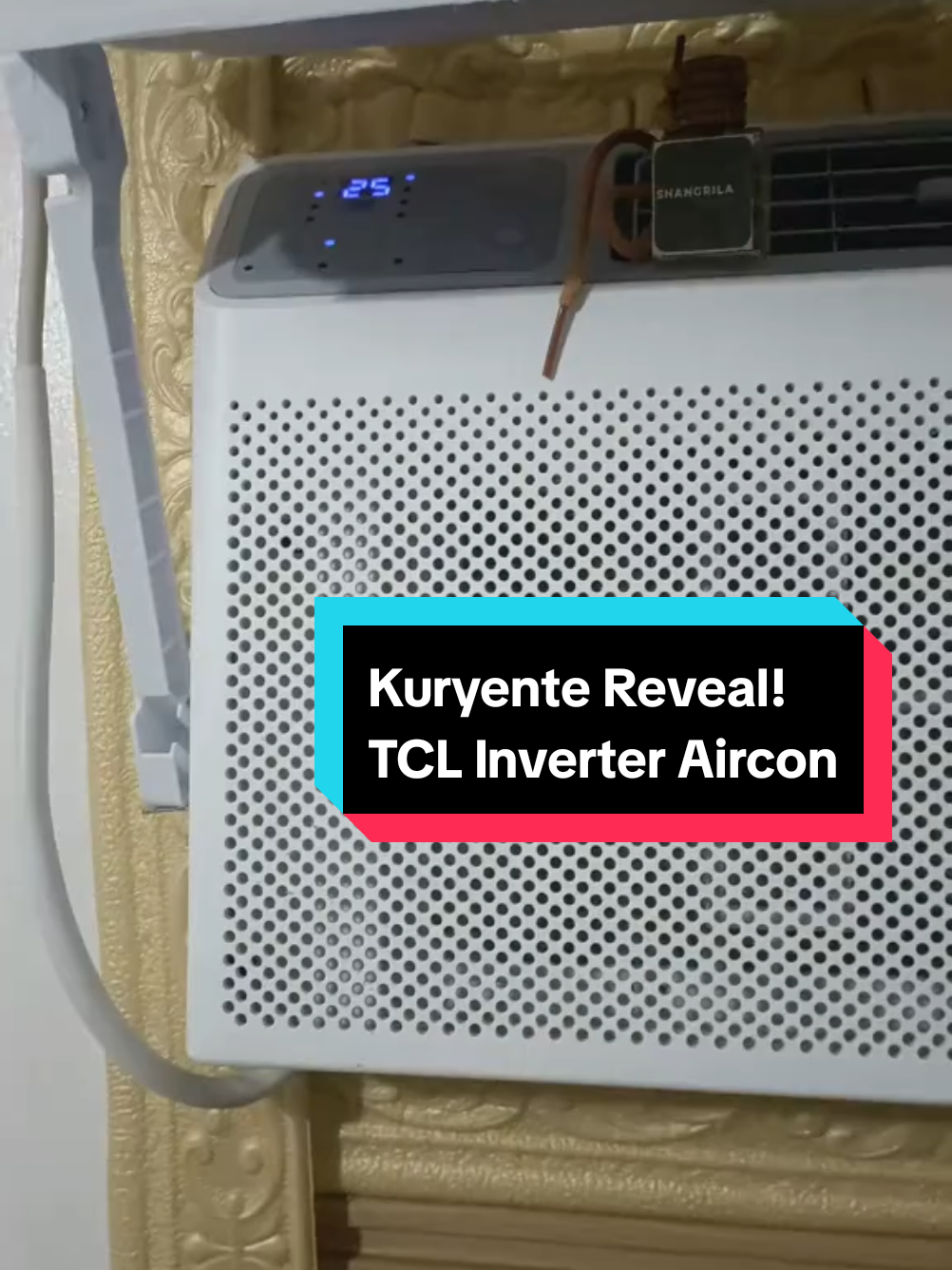 Kuryente Reveal! ⚡ TCL Inverter Aircon Window Type 🥶 Thank you so much @TCL! ❤️ Super Tipid, Super Sulit! Wala ako masabe! Ready na for summer! #Tipid  #tipidtips  #aircon  #aircontipidtips  #inverteraircon #kuryentetipidhack  #kuryentetipidtips  #airconditioner #tcl  #tclphilippines #tclph #beattheheat #Summer #summervibes  #summerready #fyp  #foryoupage #trend #trending 