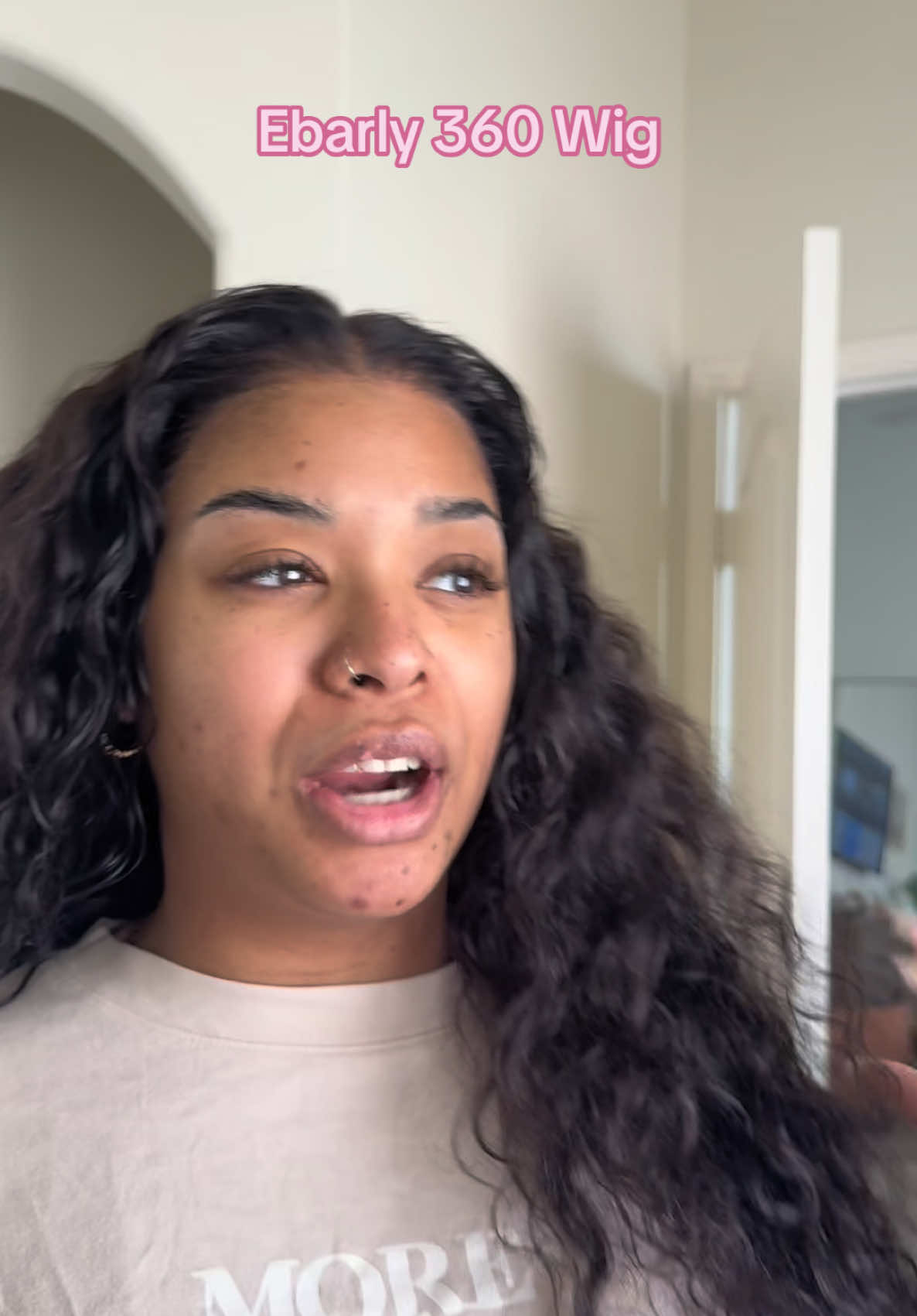 The perfect wig for vacation! It’s giving island vibes 🏝️☀️🌊 @Ebarly Hidden Strap 360 Wig #ebarlyhair #ebarlyhiddenstrap360wig #ebarlydrawstringwig #360wig #wigsforbeginners #360wiginstall #waterwavewig #fyp #amazonwig #curlyhairstyles #curlywig 