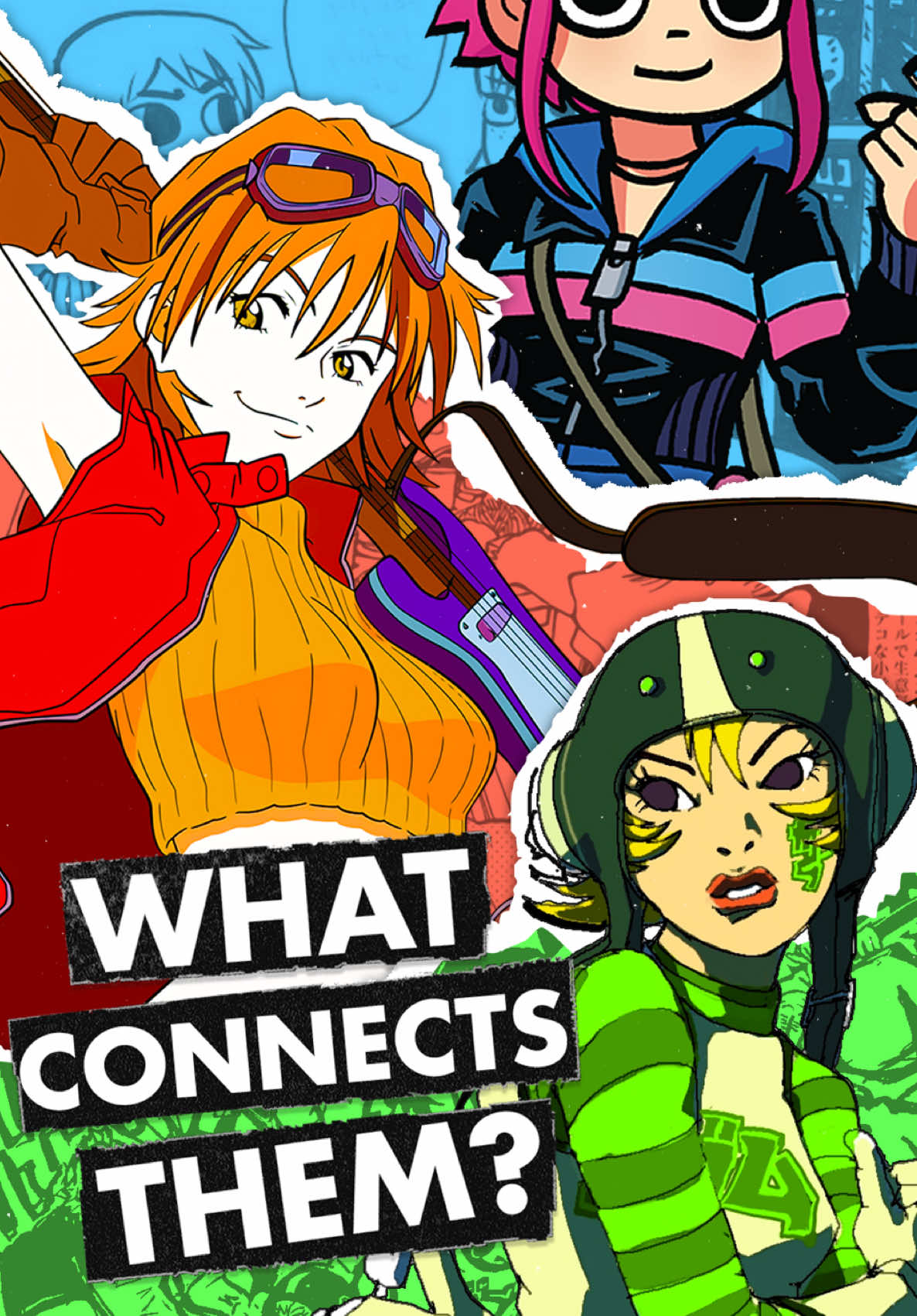 Let's learn about the wonderful world of Grind Fiction! ✨ #grindfiction #scottpilgrim #jetsetradio #flcl #fyp #foryou 