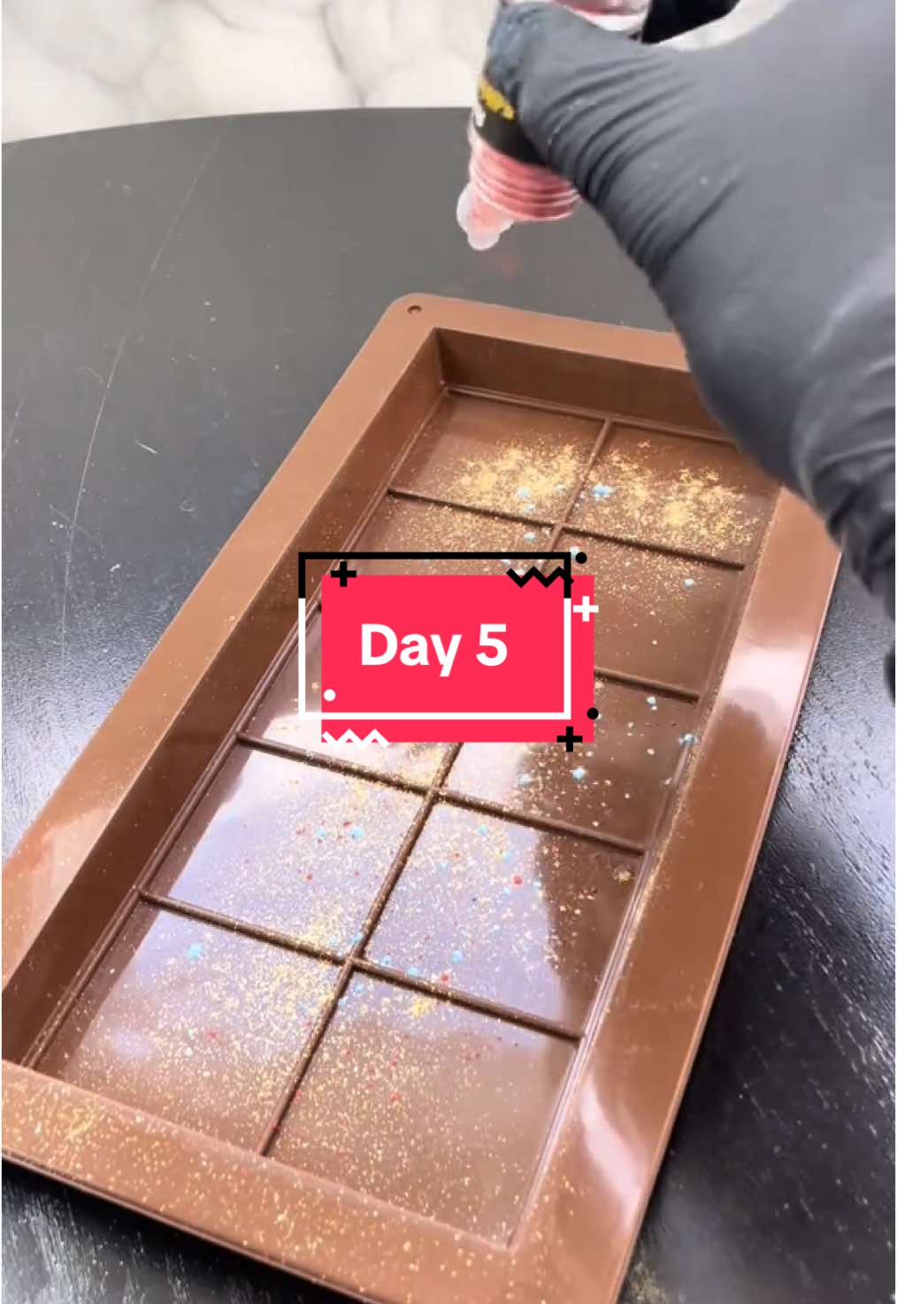 Day 5 of making Dubai Chocolate🍫 #day5 #dubaichocolate #dubai #chocolate 