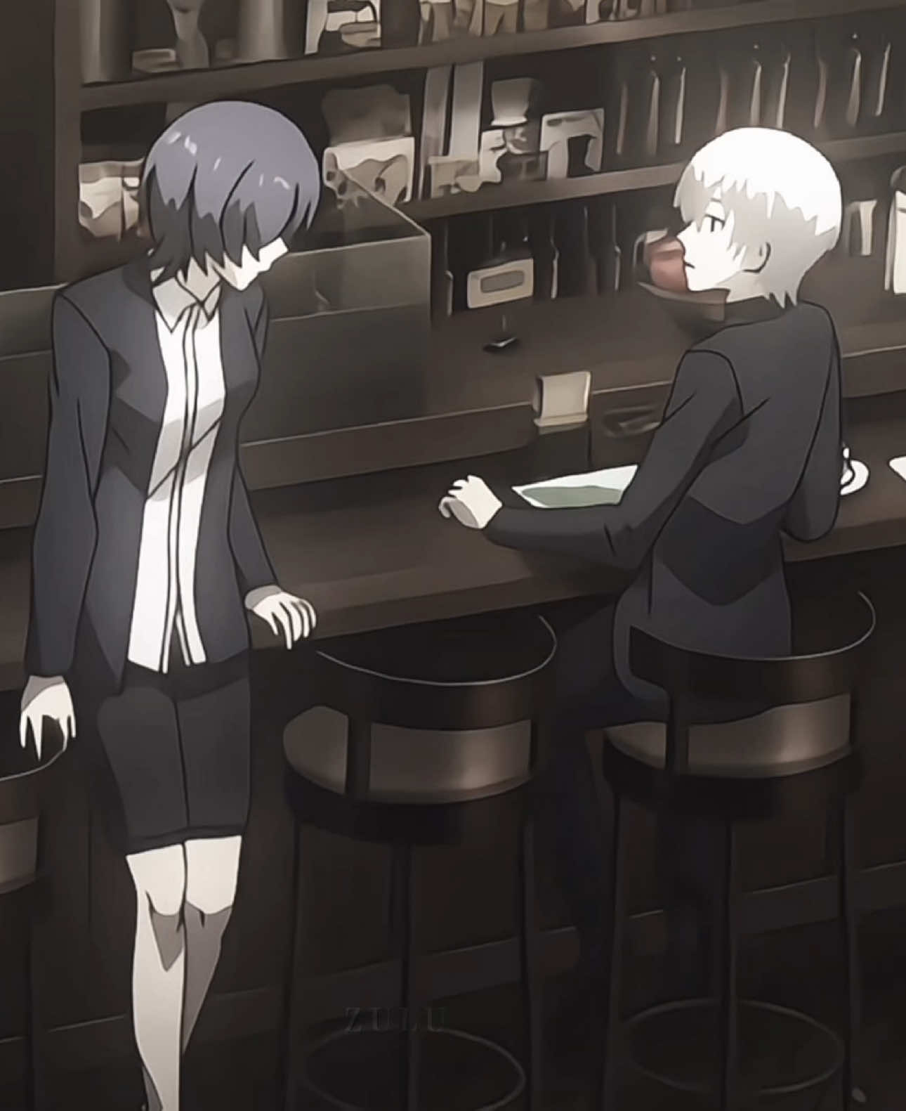 Ken and touka | sorry the quality is kinda buns I had to twixor and upscale like 99% of the clips #tokyoghoul#tokyoghouledit#ken#kenkanekiedit#ghoul#touka#toukaedit