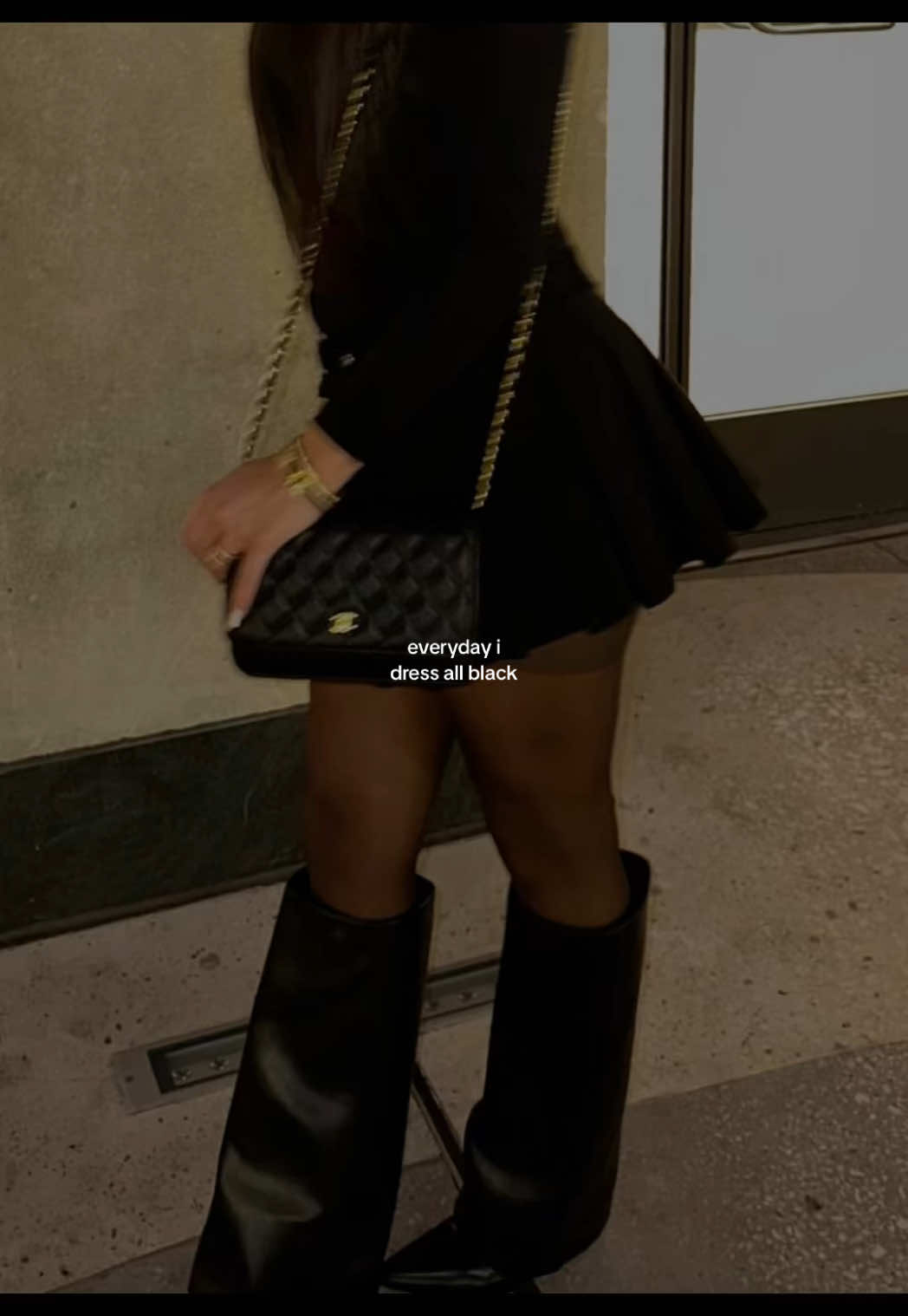 #black #outfit #outfitinspo #blackoutfits #aesthetic #pinterest #Lifestyle #inspiration #mindset #motivation #classystyle #visionboard #foryou #fyp #viral #reposts #cleangirl #itgirl 