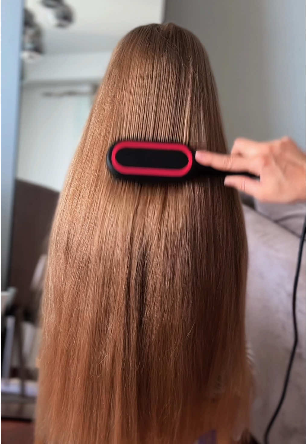 quick hair straightening❤️ this straightener @TYMO BEAUTY US gets the job done quickly, even on the thickest hair🔥#tymo #tymobeauty #tymohairstraightener #straightener #straighthair 