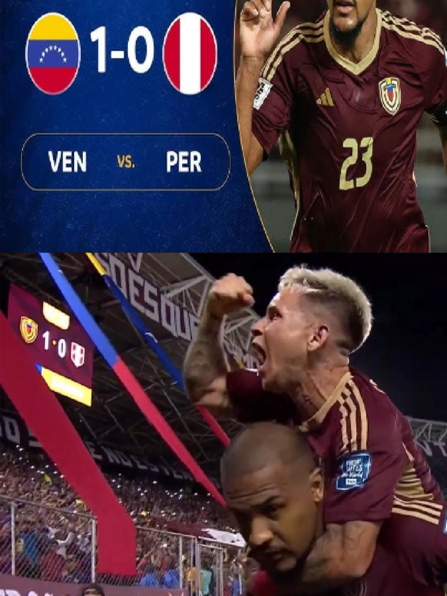Narrador de canal de televisión Peruano llama MATONES a jugadores VENEZOLANOS #venezuela #peru #fifa #eliminatorias
