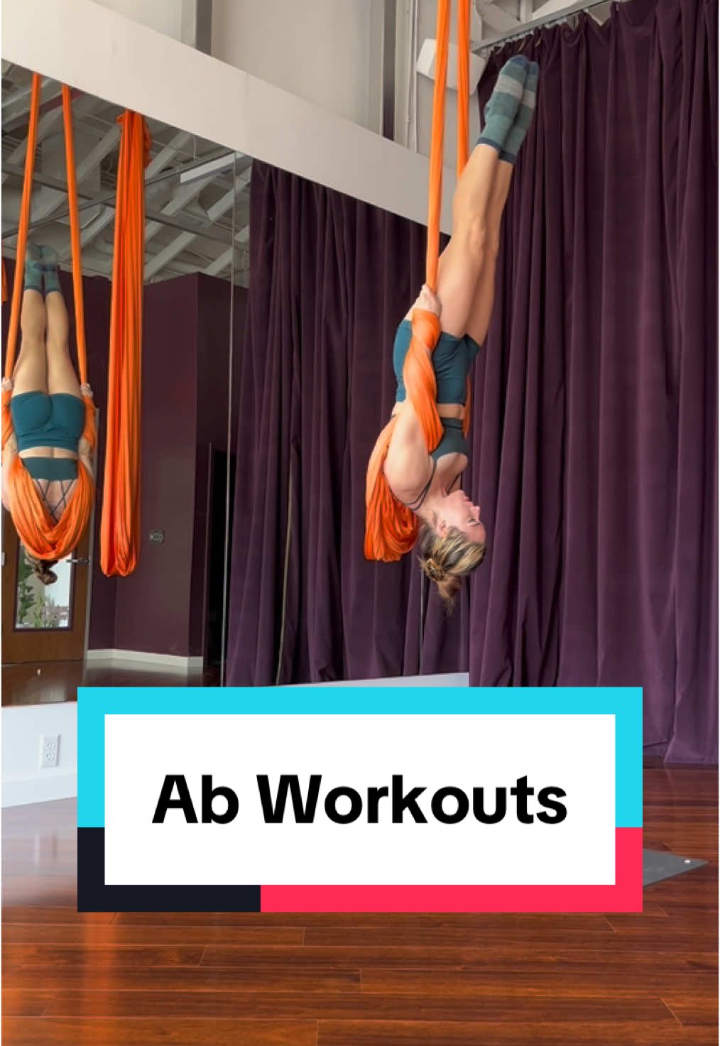 Aerialist’s built different yall #aerialfitness #abworkout #aerialyoga @FUNK FLOW STUDIO 