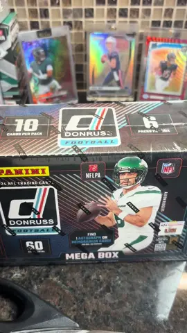 Opening a 2024 panini donruss mega box! (fire pulls🔥) #fyp #godlovesyou #football #sports #sportscards #openingcards #footballcards #packopening #donruss #CapCut 