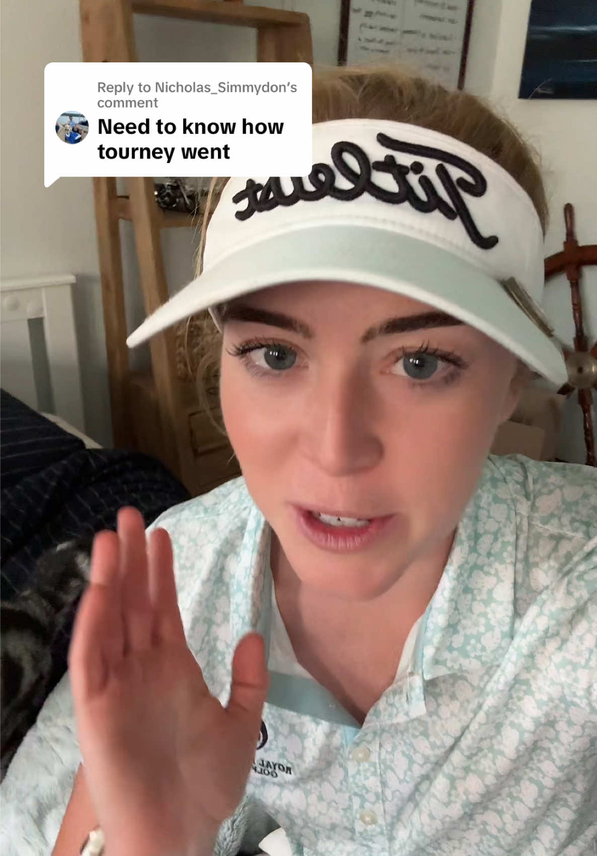 Replying to @Nicholas_Simmydon shot 79, 2 out and two birdies… super wet out there and rained on us a lot 😞 #golf 