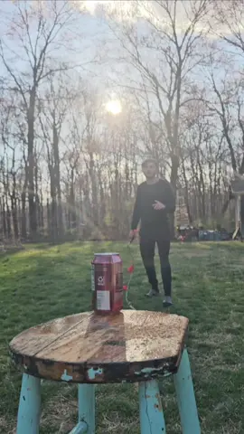 Decided to try this trick with a 2 1/2lb chainwhip. Looking forward to some nicer weather coming up #chainwhip #whips 