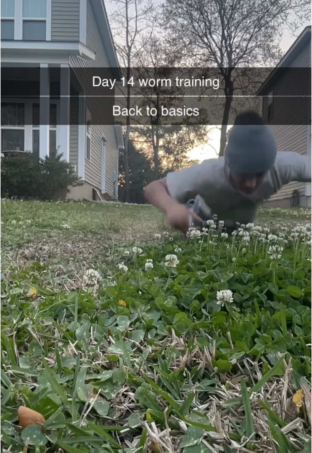 One day closer to my goal #grind #dont #stop #worm #for #you  