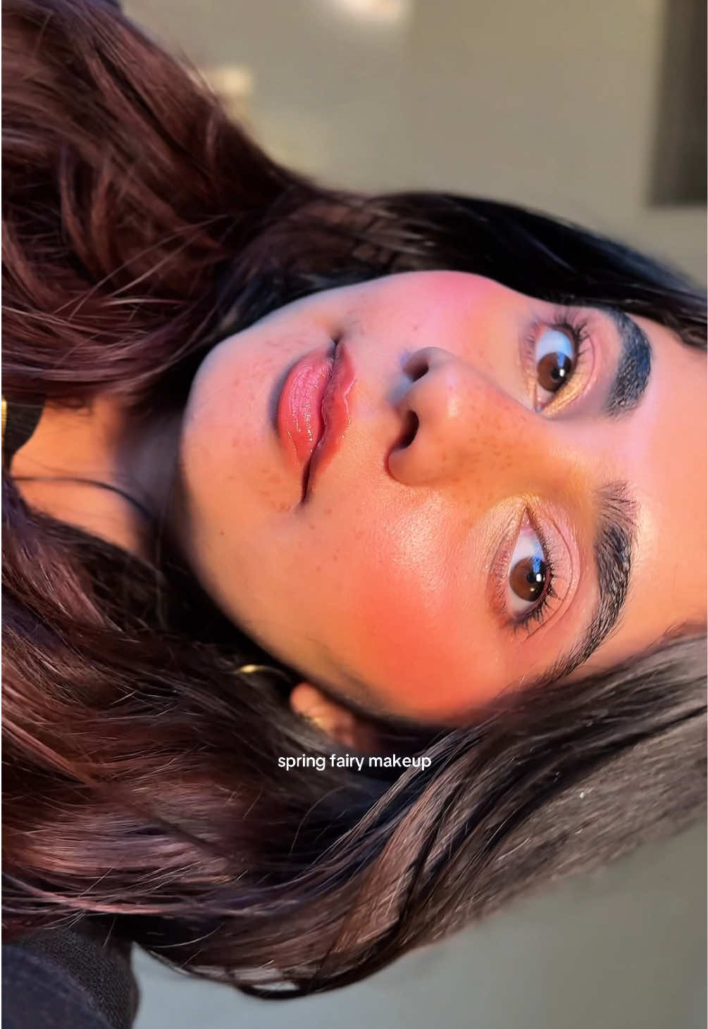 spring 🧚‍♀️ makeup #springfairy #fairymakeup #fairymakeuplook #springmakeup 