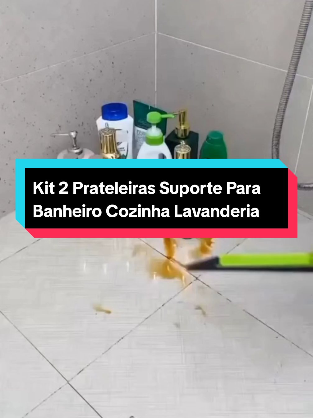Kit 2 Prateleiras Suporte Com Alto Adesivos Para Banheiro Cozinha Lavanderia Shampoo Sabonete  #shopee #ecommerce #produtos #suporte #banheiro https://s.shopee.com.br/40Sic8S8nu