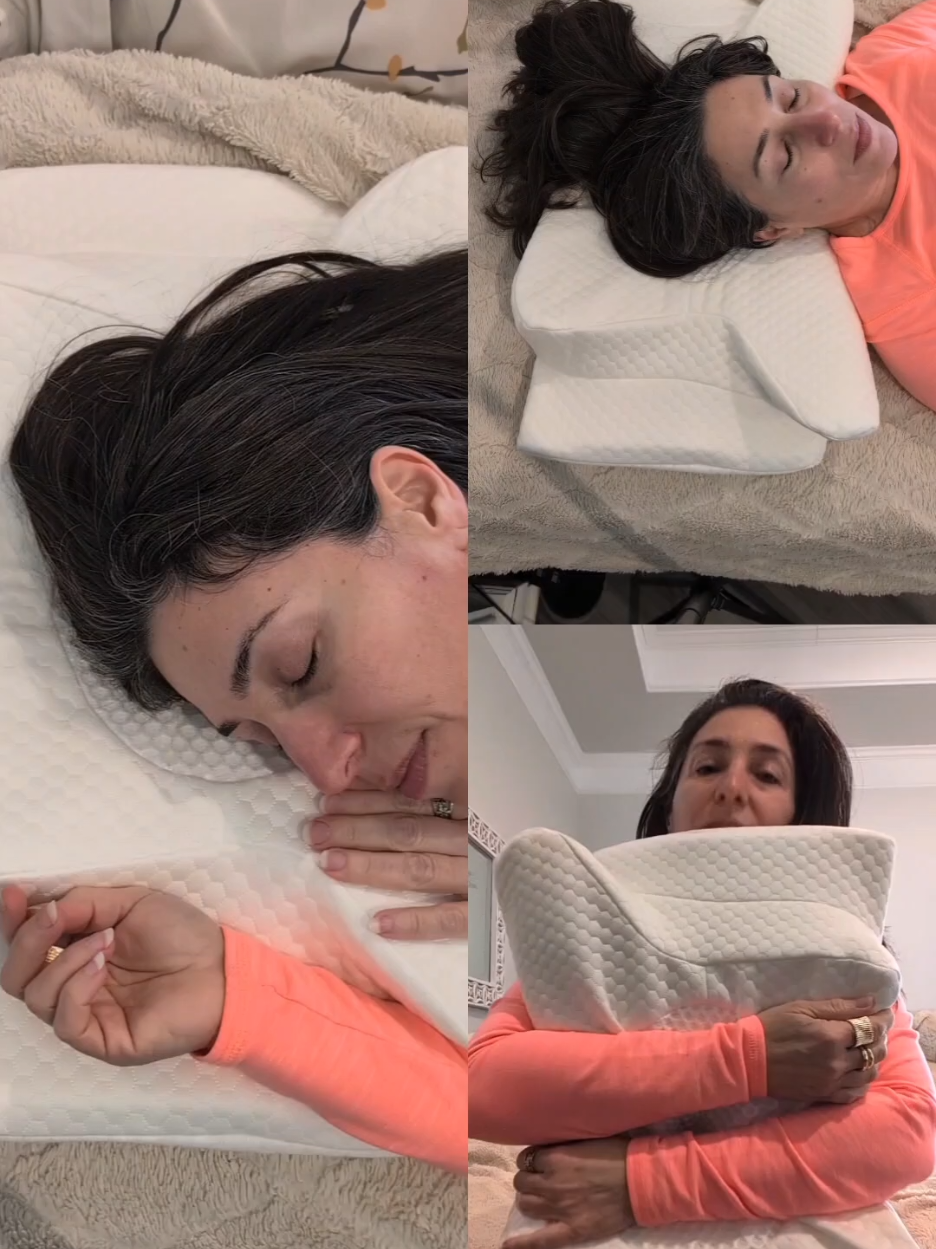#TikTokShopspringglowup #tiktokspringsale #TikTokShop #sleep #pillow #ergonomics #neck #goodnight goodnight