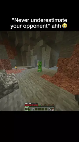 Never underestimate your opponent, ahh. #Minecraft #minecraftfunny #minecraftmeme #minecraftfun 