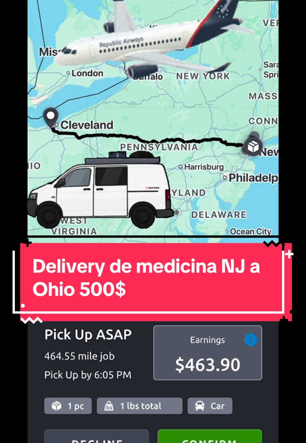 Delivery de medicina medical delivery #creatorsearchinsights #tiktok #airspace #roadie #foryoupage #tiktokshop #fyp #trending #delivery #parati #viral 