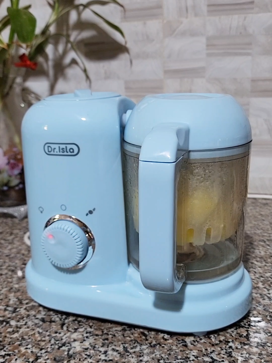 100% good quality mga mi and easy as 123😍 #babyfoodprocessor #blender  #steamer #drisla #puree #fyp #foryoupage 