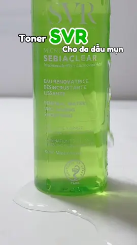 Nước cân bằng dành cho da dầu nè #nuoccanbang #toner #tonersvr #svr #mypham #xh #xuhuong #viral #thinhhanh #trending 