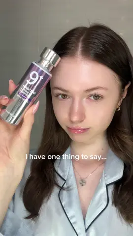 numbuzin no.9 essence is working 😋💜 #numbuzin #glassskin #koreanskincare #kbeauty #collagen #pores #porecare #wrinklecare 