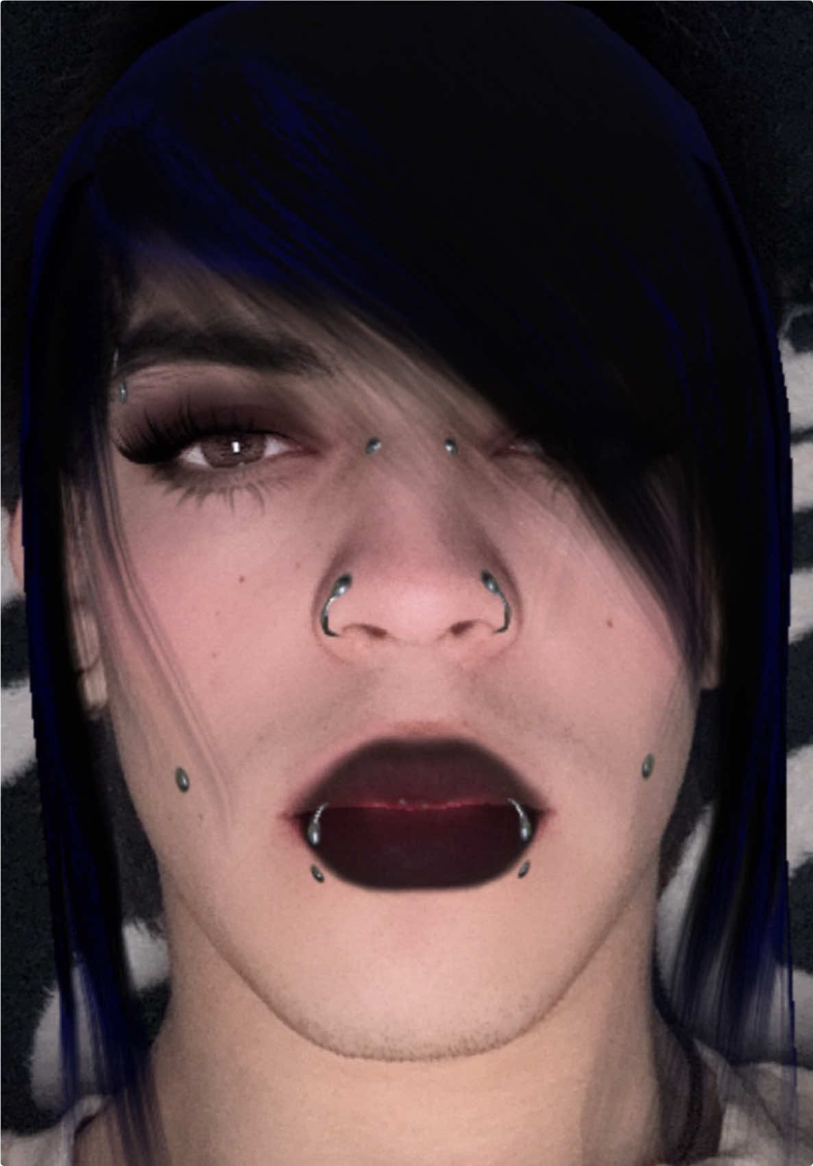 #mullet #valentinateextraño #emo #fyp #parati 