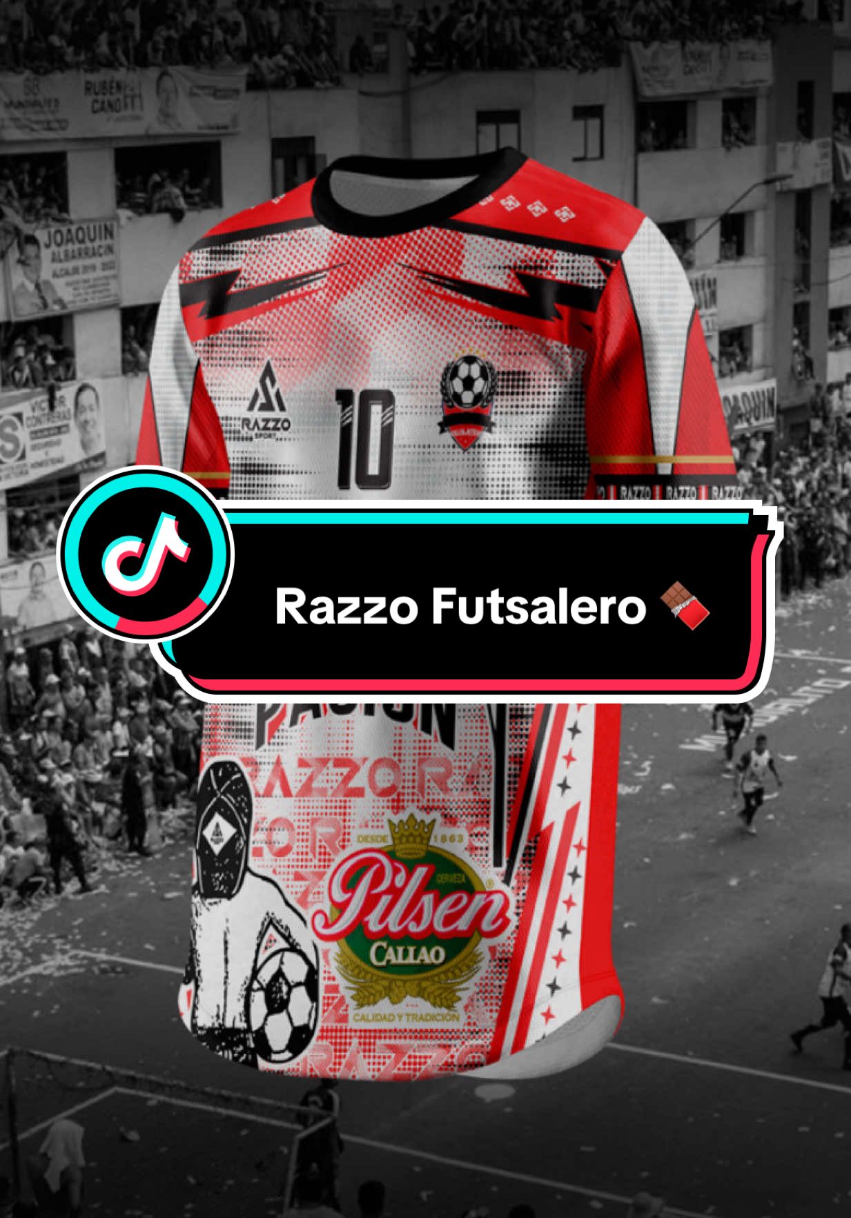 𝗗𝗶𝘀𝗲ñ𝗼 𝗳𝘂𝘁𝘀𝗮𝗹𝗲𝗿𝗼 👕 𝗽𝗮𝗿𝗮 𝗾𝘂𝗲 𝗿𝗲𝗽𝗮𝗿𝘁𝗮𝘀 𝗰𝗵𝗼𝗰𝗼𝗹𝗮𝘁𝗲 🍫 𝗲𝗻 𝘁𝘂𝘀 𝗽𝗶𝗰𝗵𝗮𝗻𝗴𝗮𝘀 ⚽️,  𝗽𝘂𝗲𝗱𝗲𝘀 𝗮𝗴𝗿𝗲𝗴𝗮𝗿 𝗹𝗼𝗴𝗼𝘀, 𝗳𝗿𝗮𝘀𝗲𝘀, 𝗳𝗼𝘁𝗼𝘀 𝘆 𝗺𝘂𝗰𝗵𝗼 𝗺𝗮𝘀... 𝘁𝗼𝘁𝗮𝗹𝗺𝗲𝗻𝘁𝗲 𝗽𝗲𝗿𝘀𝗼𝗻𝗮𝗹𝗶𝘇𝗮𝗱𝗼 𝗰𝗼𝗻 𝘁𝘂 𝗻𝗼𝗺𝗯𝗿𝗲 𝘆 𝗻𝘂𝗺𝗲𝗿𝗼 𝗲𝗻 𝘀𝘂𝗯𝗹𝗶𝗺𝗮𝗱𝗼 𝗱𝗶𝗴𝗶𝘁𝗮𝗹 𝗳𝘂𝗹𝗹 𝗰𝗼𝗹𝗼𝗿 🌈. . 📲 𝗖𝗼𝗻𝘁𝗮́𝗰𝘁𝗮𝗻𝗼𝘀 𝗮𝗹: 𝟵𝟱𝟯 𝟮𝟬𝟳 𝟲𝟱𝟰 . #camisetasdeportivas #paratii #conjuntosdeportivos #razzosport #fyp #futbol #viralvideos 