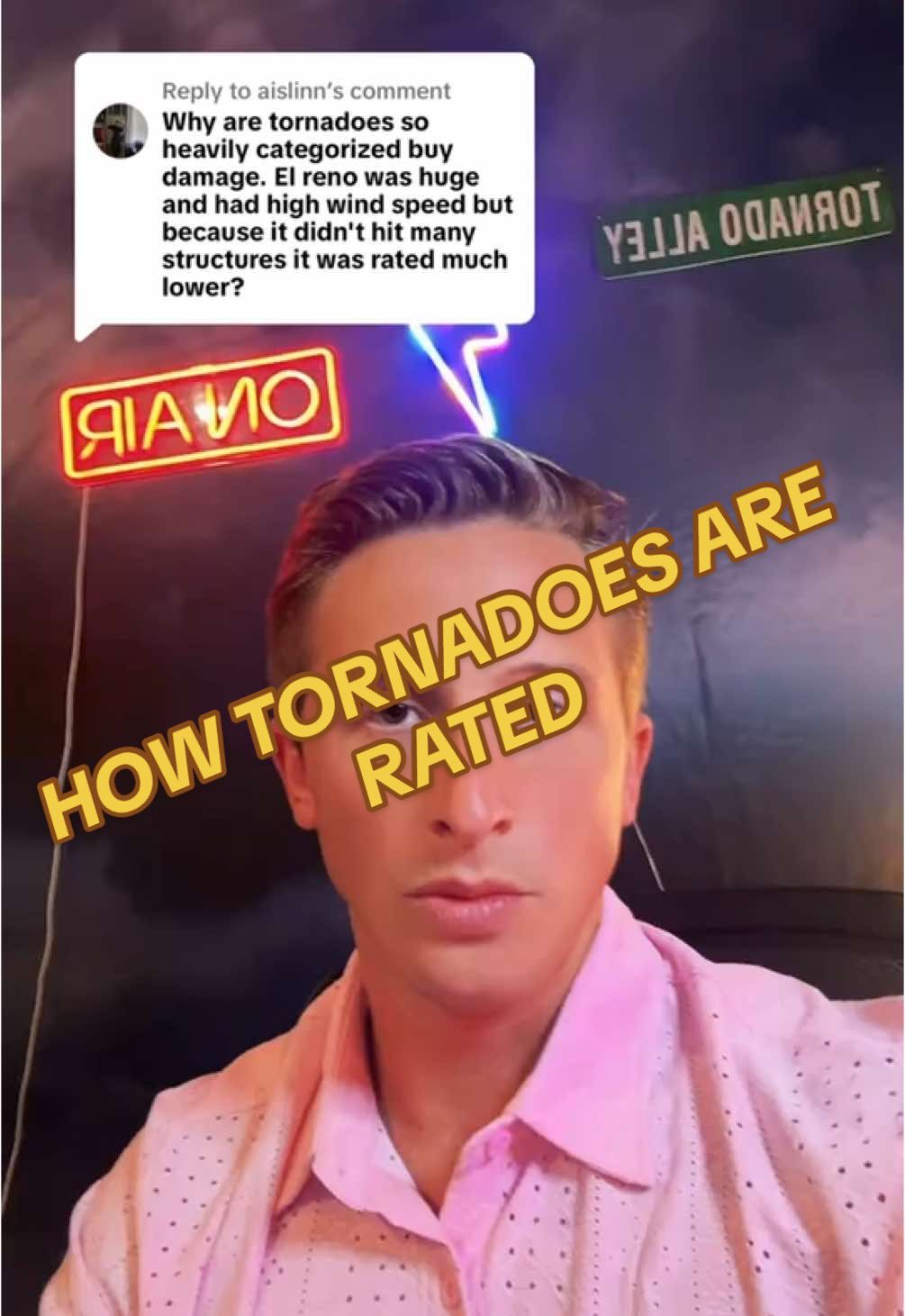 Replying to @aislinn Why do we measure tornadoes based off the damage they cause and not directly from their wind speeds? #severeweather #tornado #efscale #weatherquestions 