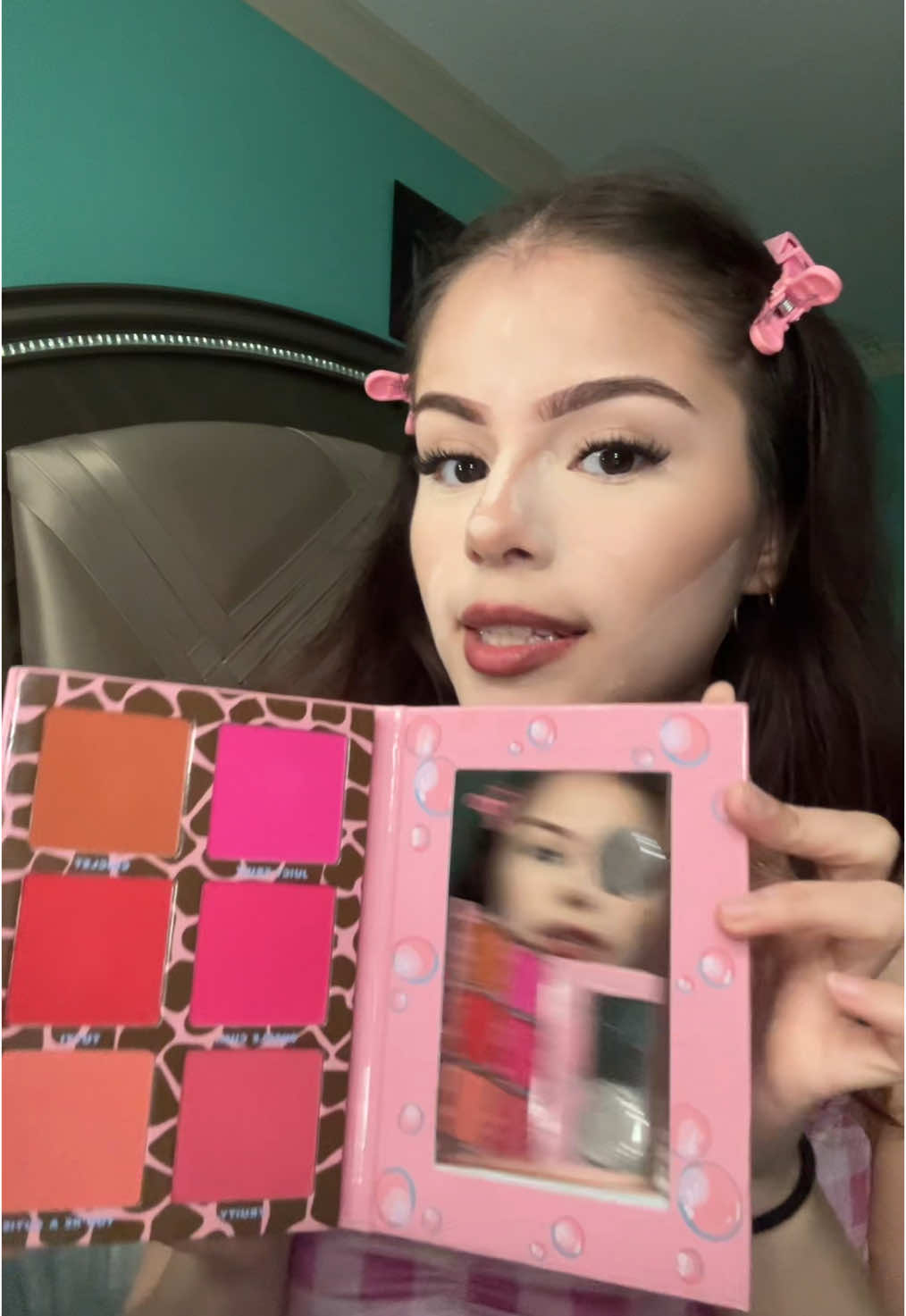 super pigmented girlll #blush #makeup #makeuptutorial #blushpalette 