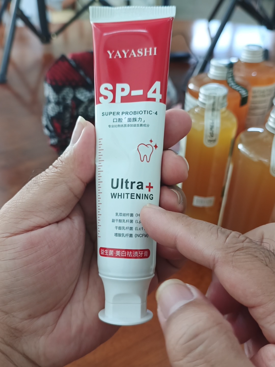 Yayashi SP-4 odol probiotik. yang bau mulut dan karang gigi, coba deh gosok gigi pake SP4 ini secara rutin 2 kali sehari.  #yayashisp4 #odolprobiotik #ramadanekstraseru #cuantanpabatas 