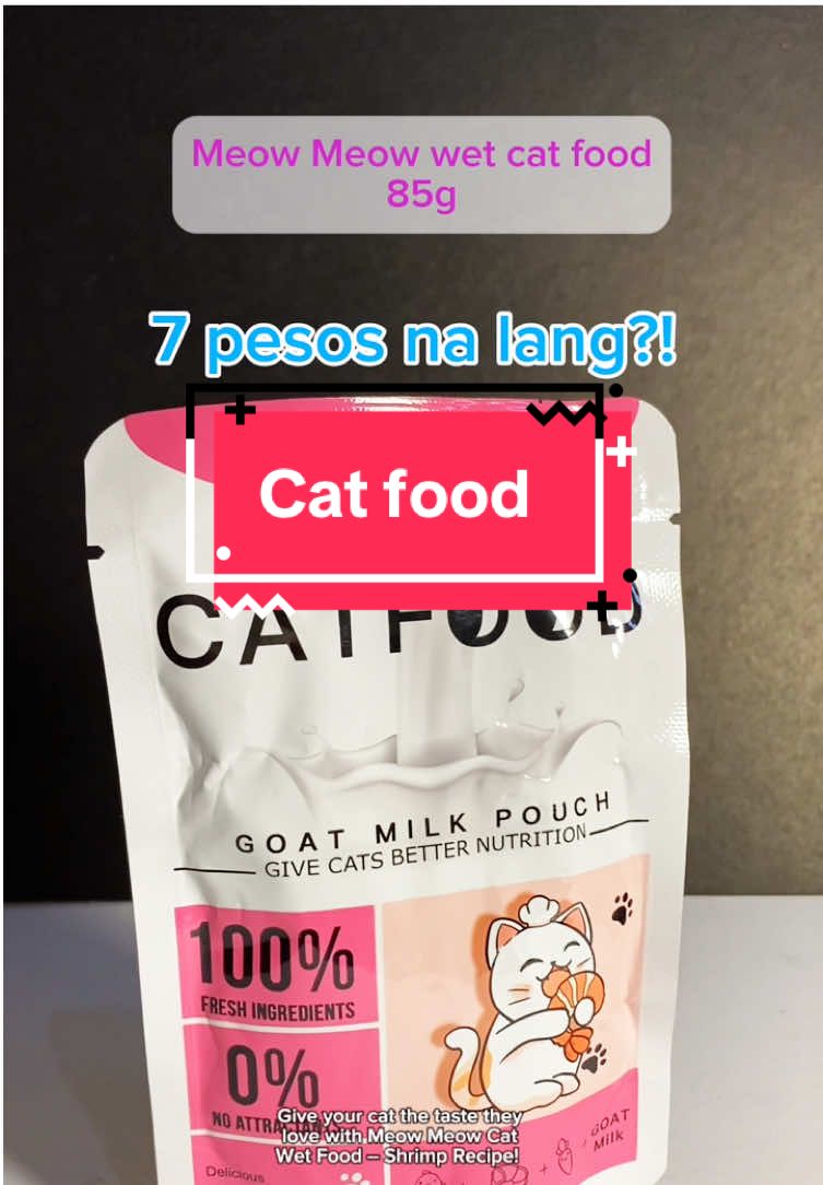 Grabe 7 pesos na lang?! #catfood #catwetfood 