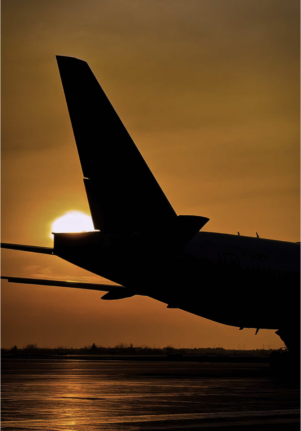 The Perfect Silhouette 👌🏻 #aviation #aviationlovers #airplane #avgeek #plane 