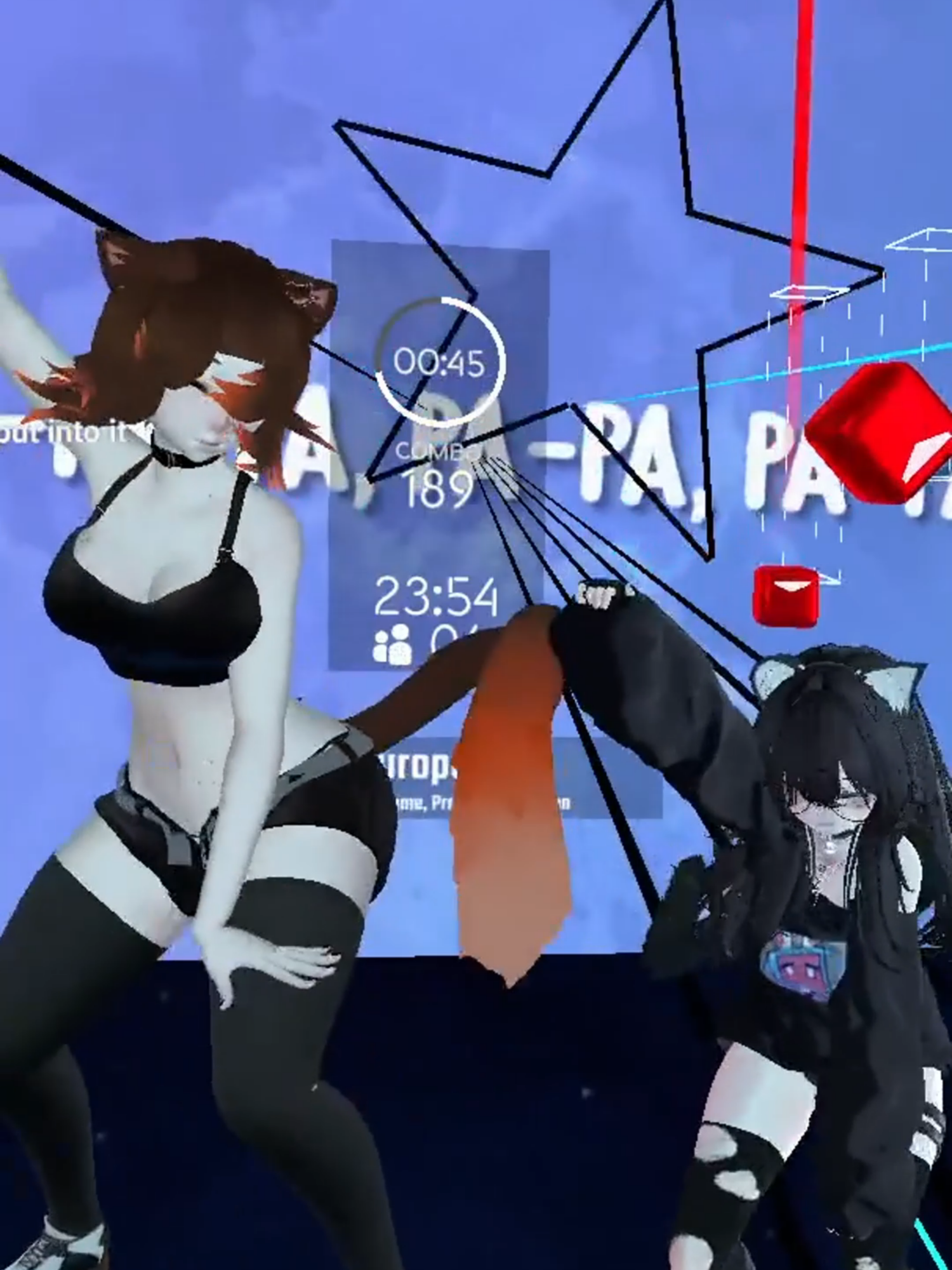 Stream Shananigans with @catzy  * * * #vrchatgame #vrchatfunny #vrchatmemes #vrchatcommunity #vrchatgame #vrchatmoments #fyp #foryou #foryoupage #fullbodytracking #vrchatfullbodytracking #valveindex #toptrending #brainrot #stream #twitch #twitchclips #2k25