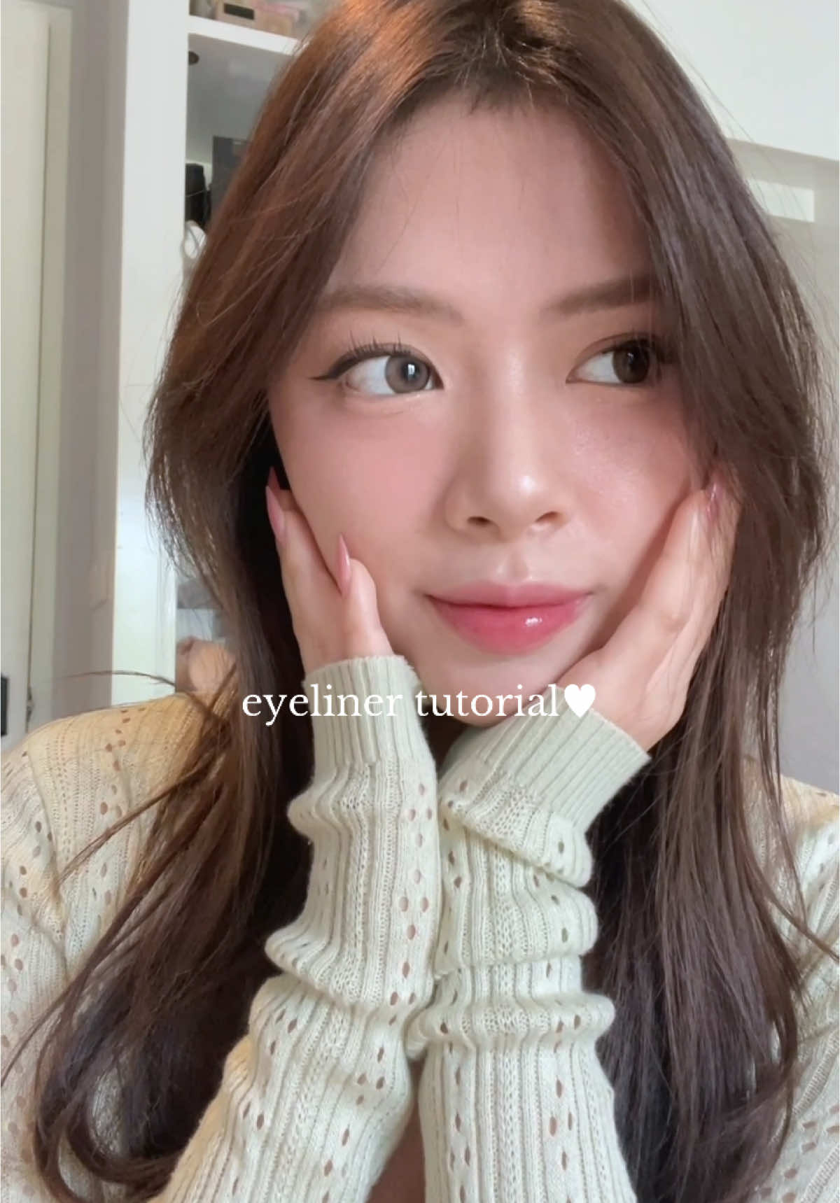 eyeliner tutorial~🤲🏻                                   ⠀⠀⠀ ⠀⠀⠀ ⠀⠀⠀ ⠀⠀⠀ ⠀⠀⠀ ⠀⠀⠀ ⠀⠀⠀ ⠀⠀⠀ ⠀⠀⠀ ⠀⠀⠀ ⠀⠀⠀ ⠀⠀⠀ ⠀⠀⠀ ⠀⠀⠀  #grwm #makeup #eyelinertutorial #liquidliner #รีวิว4u2 