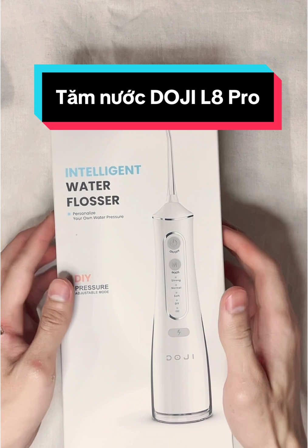 Tăm nước Doji bản L8 Pro. Giúp chăm sóc răng miệng hiệu quả #tamnuoc #doji #trending #review #fyp #viral #unboxing #xuhuong 