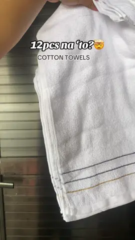 Kailangan mo ‘to sa pang araw araw #handtowel #facetowel #towel #cotton #white #whitetowel 