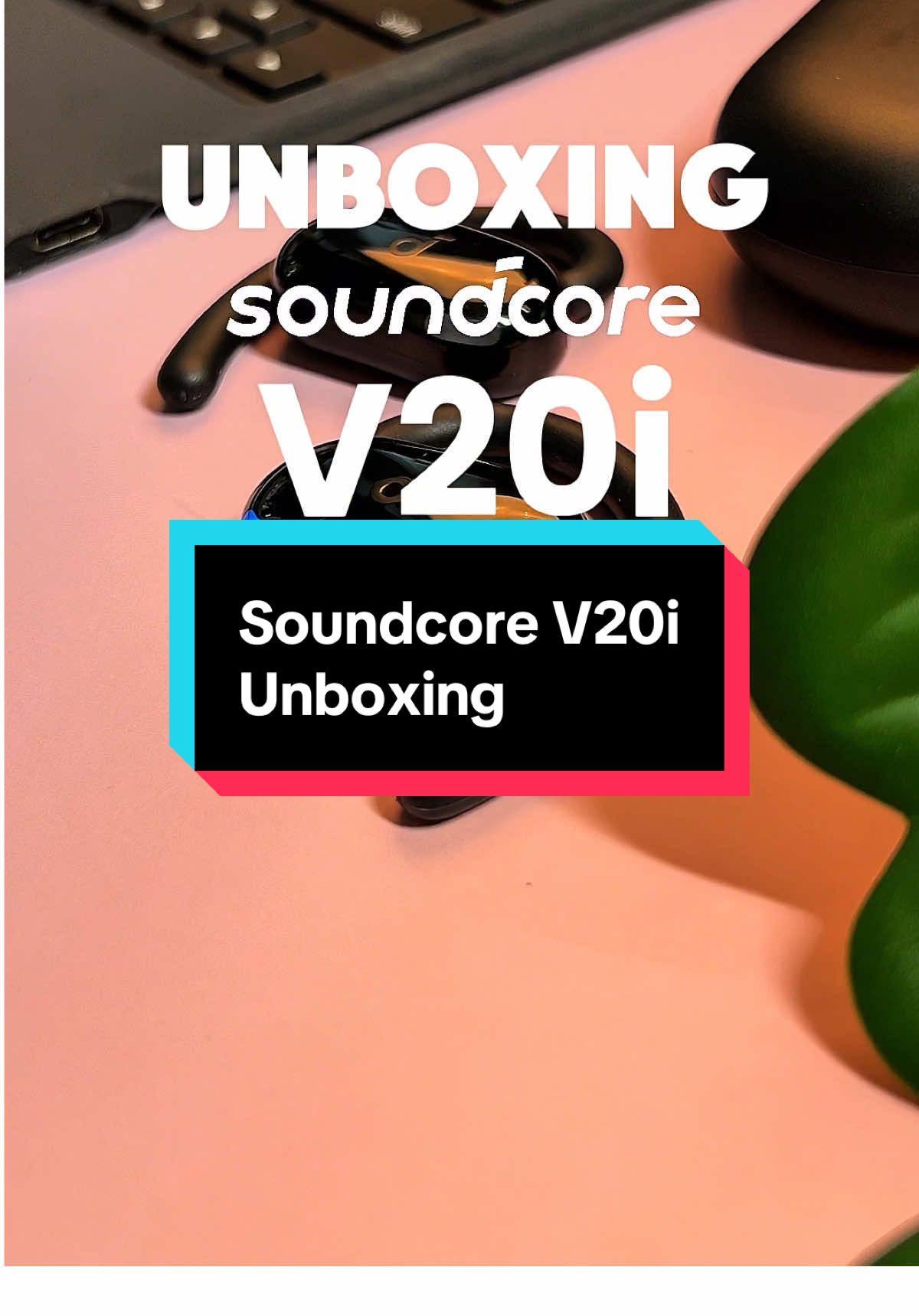Fresh out of the box! 🚀 Meet the Soundcore V20i—Get yours now 🔊✨ #Unboxing #Soundcore #OpenEarComfort #NewProduct #AllDaySoundAllAroundComfort #ComfortMeetsIligence #AdjustableComfortEnjoyableClarity 
