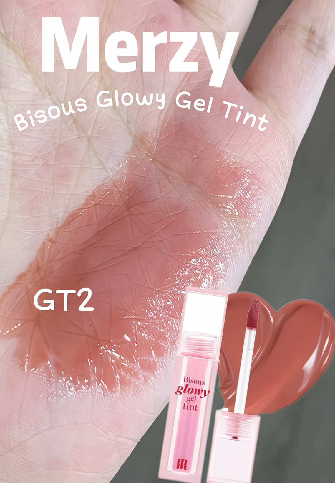 Merzy Bisous Glowy Gel Tint  GT2 Warming Heart Màu này warm đến neutral xinhh nhen mọi ngườiii #makeup #goclamdep #TikTokBeauty #merzybisous #merzy #fyppppppppppppppppppppppp 