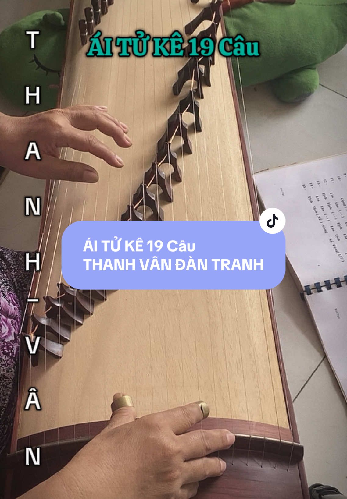 ÁI TỬ KÊ 19 Câu #thanhvandantranh #daydantranh #xh #dantranh #cailuong 