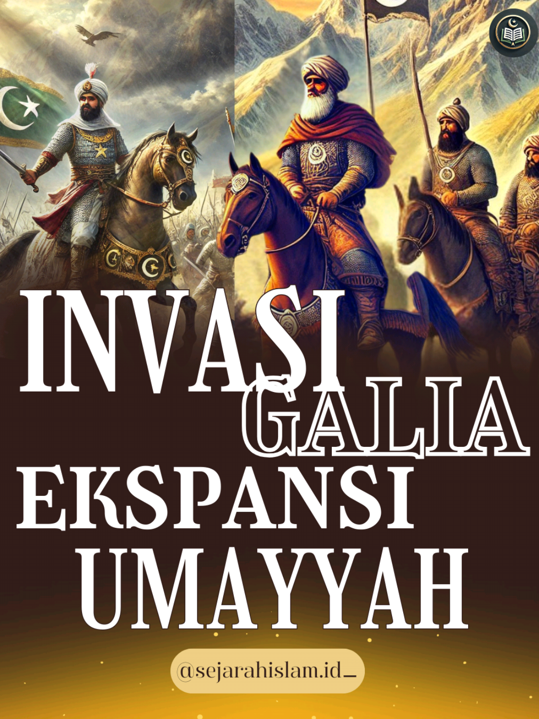 ⚔️ INVASI GALIA: EKSPANSI BANI UMAYYAH KE JANTUNG EROPA 🏹 Tahukah kamu kalau pasukan Bani Umayyah pernah hampir menguasai Eropa Barat? 😮 Pada tahun 732 M, di bawah pimpinan Abdurrahman Al-Ghafiqi, pasukan Umayyah melakukan ekspansi ke wilayah Galia (sekarang Prancis) setelah menaklukkan Semenanjung Iberia (Spanyol). 🔥 Pasukan Muslim berhasil merebut banyak wilayah hingga akhirnya bertemu dengan pasukan Frank yang dipimpin oleh Charles Martel dalam Pertempuran Tours (Poitiers). Meskipun pasukan Umayyah menunjukkan kekuatan yang luar biasa, mereka akhirnya mengalami kekalahan yang menghentikan laju ekspansi Islam ke Eropa Barat. ✨ 