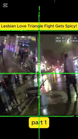 Lesbian Love Triangle Fight Gets Spicy! #cops #copsoftiktok #copstiktok #police #policeofficer