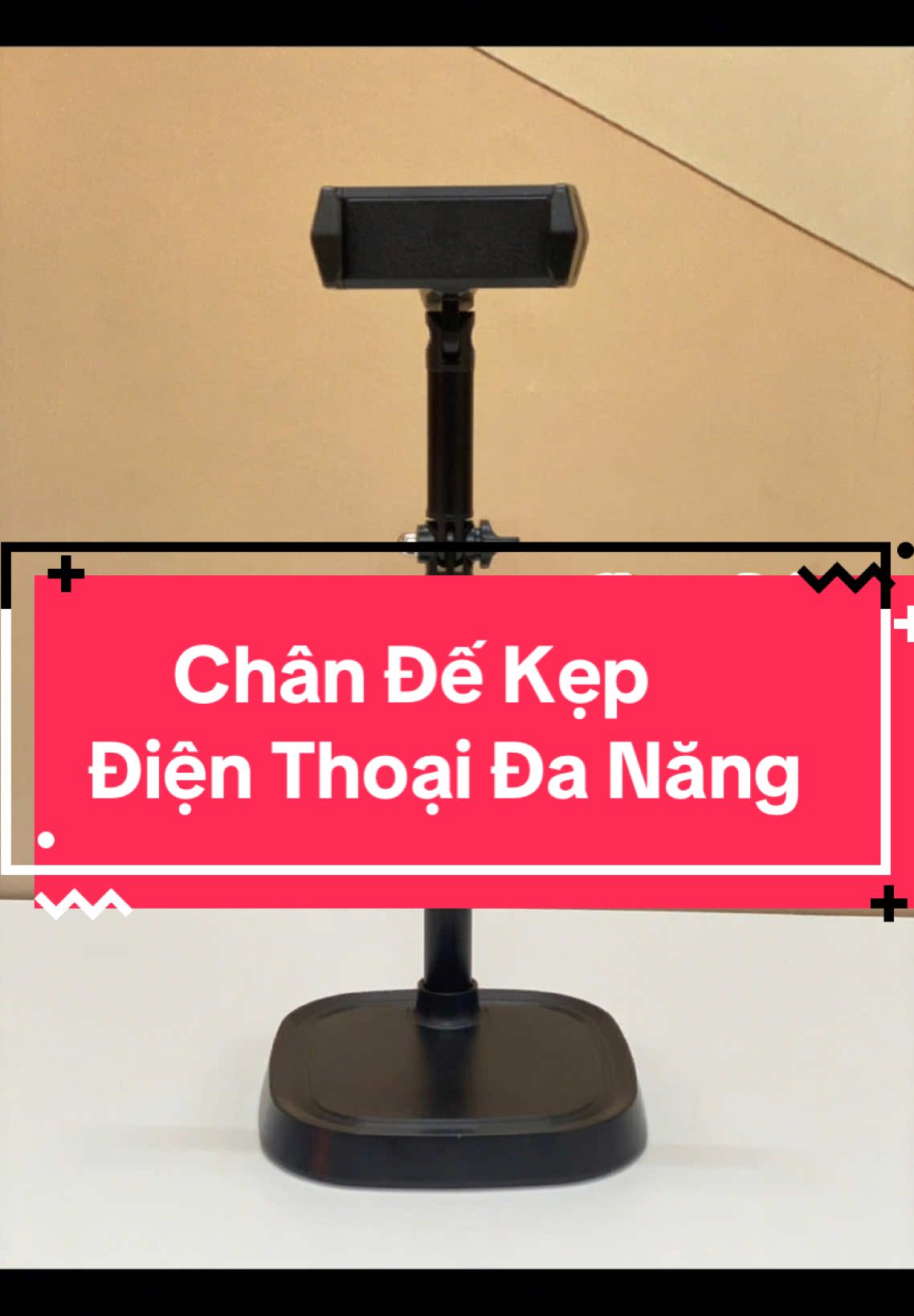 Chân đế kẹp điện thoại đa năng để quay clip siêu tiện lợi. #chandedienthoai #tiktok #viral #capcut #fry #frypgシ #hot #trend #virtps://vt.tiktok.com/ZSrNAeSCb/
