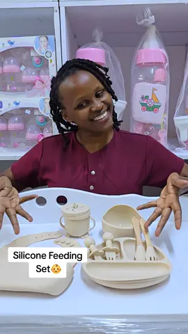 Silicone feeding set is a perfect addition for your baby. They are easy to clean and maintain and most of all long lasting as they are not easily destroyed e.g by breaking if they fall. Ksh3500 #nilababyshop  #parentinghacks #parenting #babyshop #siliconefeedingset #babylove #baby #babyshop 