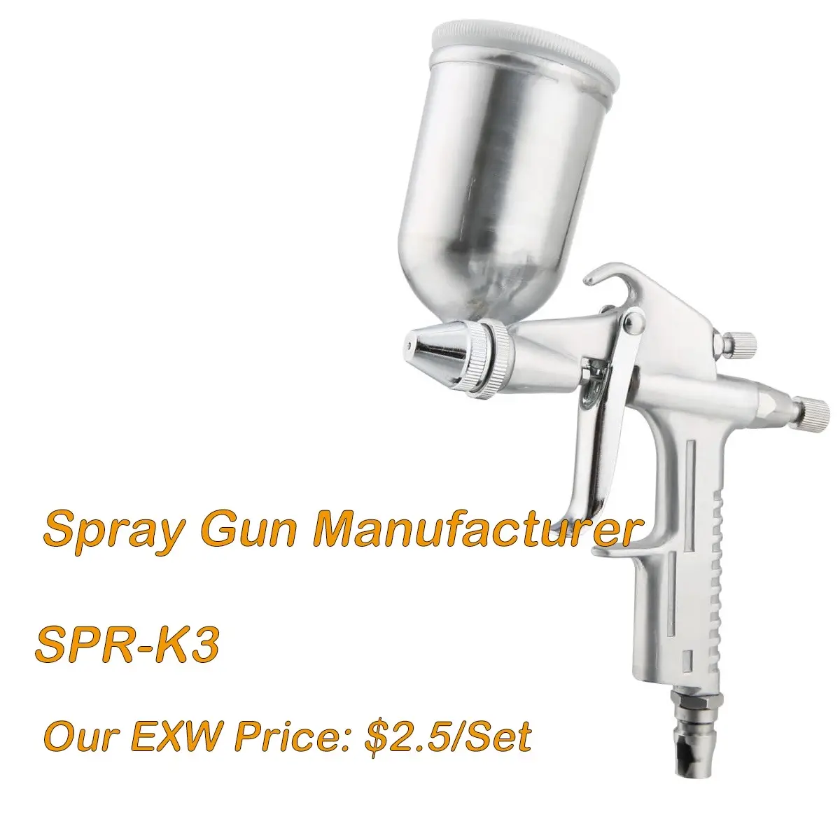 SPURUI factory wholesale SPR-K3 spray gun #SPURUI #K3 #RepairSprayGun #WholesalePrice #EXfactoryPrice #EXWPrice #PneumaticSprayGunFactory