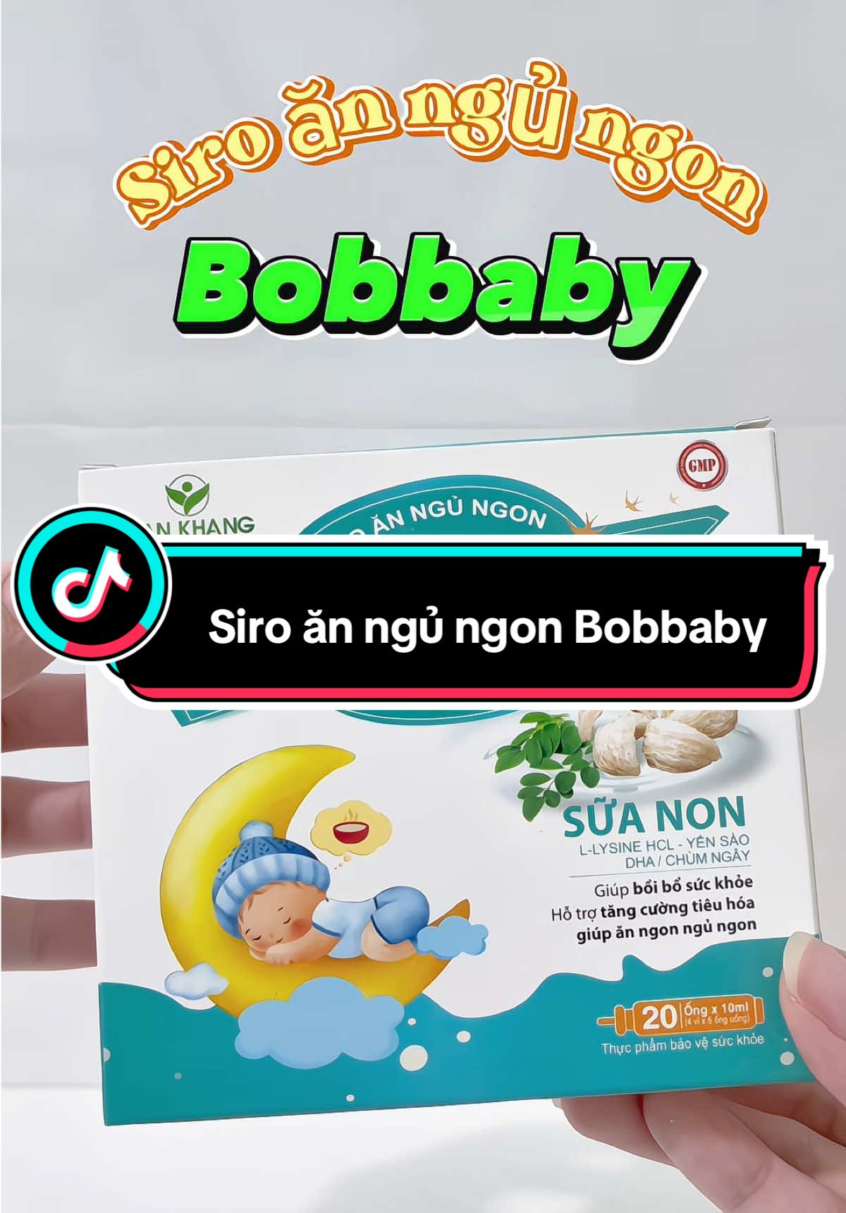 Siro ăn ngon ngủ ngon Bobbaby - Bé khoẻ mẹ vui #siroanngon #siro #ngungon #mevabe #review #xuhuong  @Mẹ Cam Review 🍊  @Mẹ Cam Review 🍊 