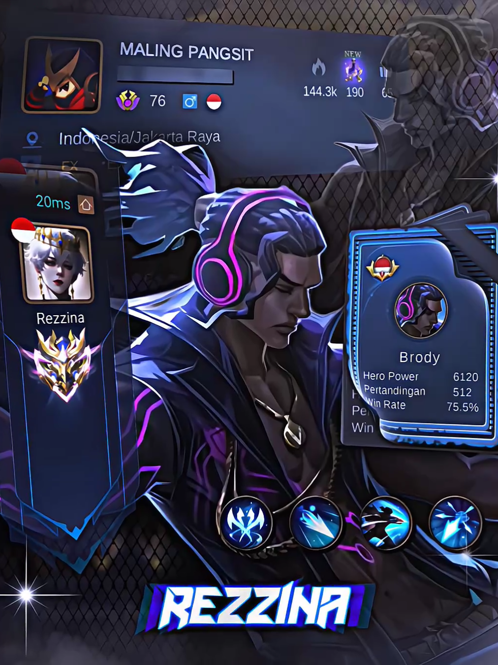 Sakitnya luar dalam #MLBB #mobilelegends #fypシ゚ #preset #presetdibawah5mb #jjhd #jjsmooth