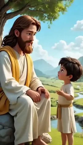 Jesus e o Menino: Lições de Fé e Amor #JesusTeAma #Fé #ConfiançaEmDeus #NuncaSozinho #PalavrasDeSabedoria 