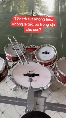 Bộ trống siêu xịn cho bé. Trống chắc, âm hay – đánh phát nghe đã liền. #thinhhanh #xuhuong #viralvideo #viral #hottrend #xuhuongtiktok #xuhuongtiktok2025 #botrongcon #trongjazz 