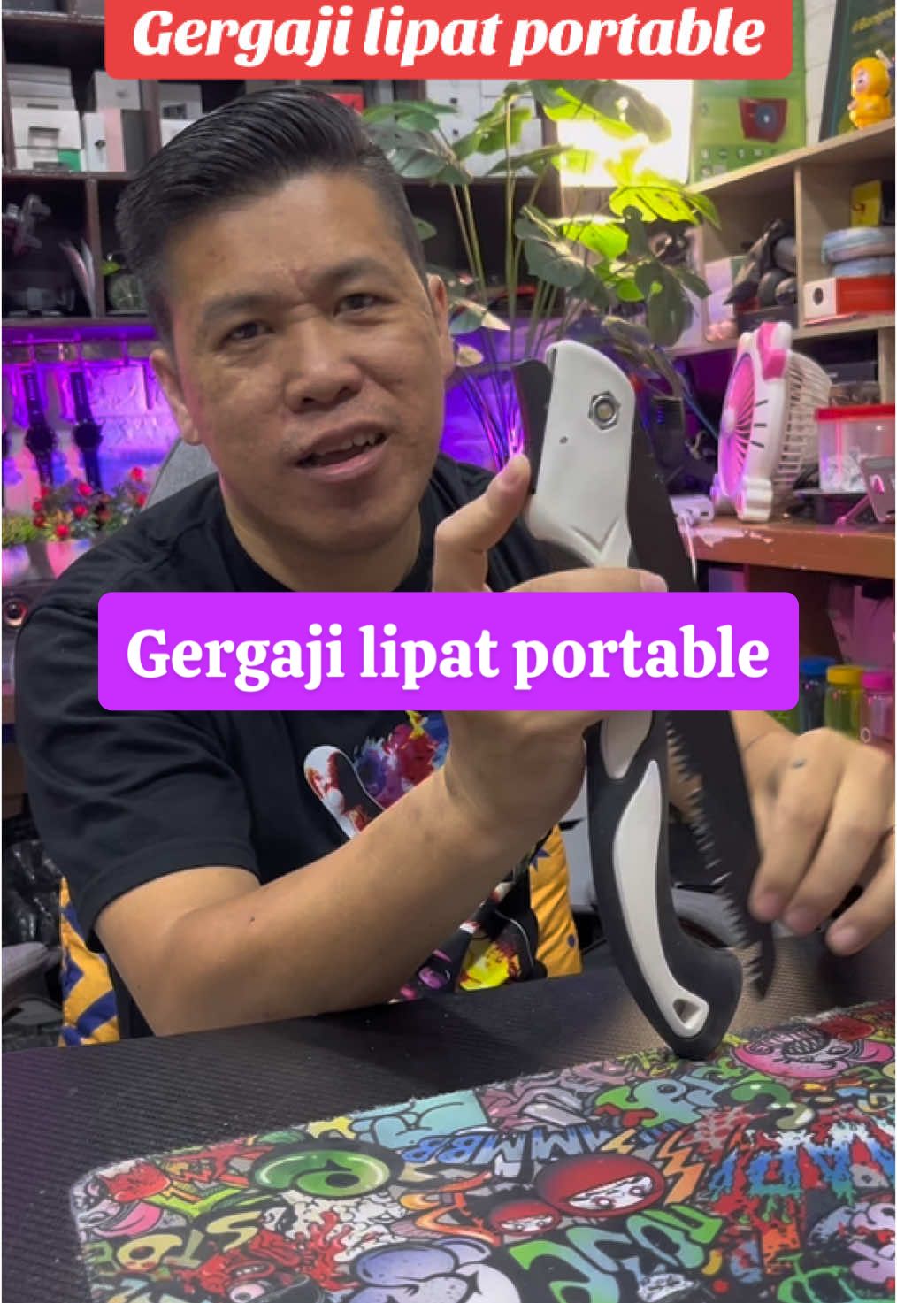 Gergaji lipat portable #gergajilipatportable #gergajilipat #gergaji #bangneo 