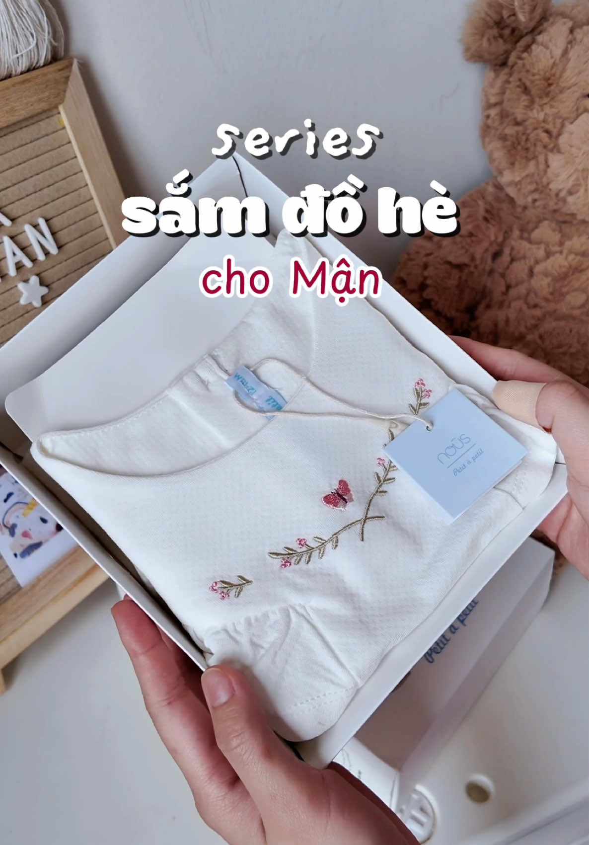 Một option đồ hè an toàn cho bé nè mấy bà ^^ công nhận ở Hà Nội nhiều mùa ghê; mớ đồ đông còn chưa chật nữa 😅 #mecucman #mevabe #thoitrangbegai #dohechobe #nous #quanaochobe #mebauthongthai #mebimsua #viral #xuhuong 