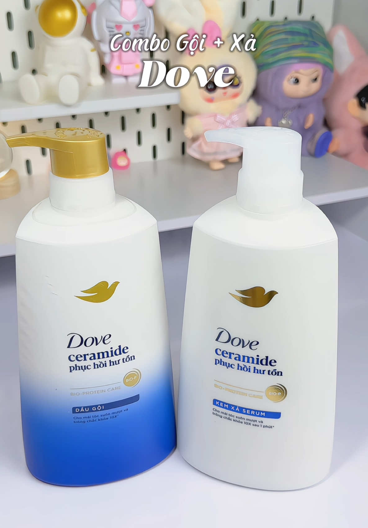 Combo gội và xả Dove #dove #combogoixadove #hoptaccungunilever #daugoi #dauxa 