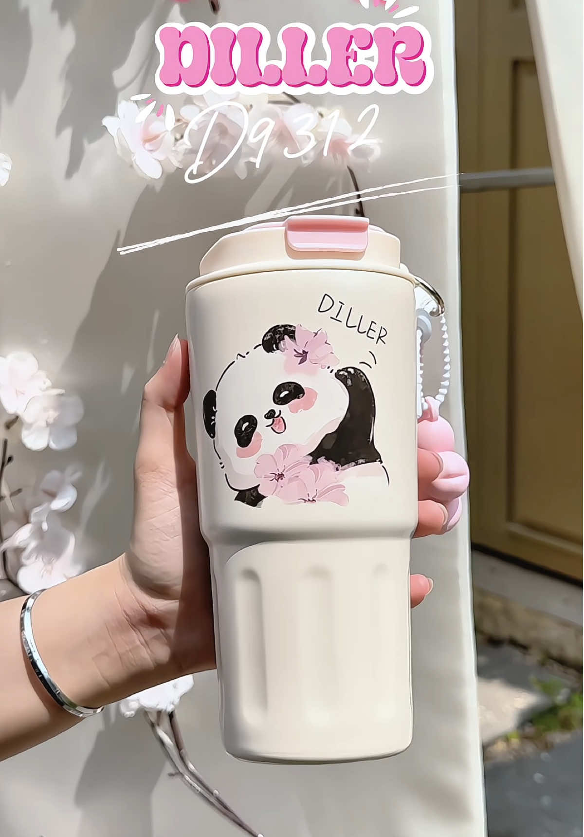 Sakura Panda Series 🌸🐼 #lathhome #dillerbottle #binhgiunhiet