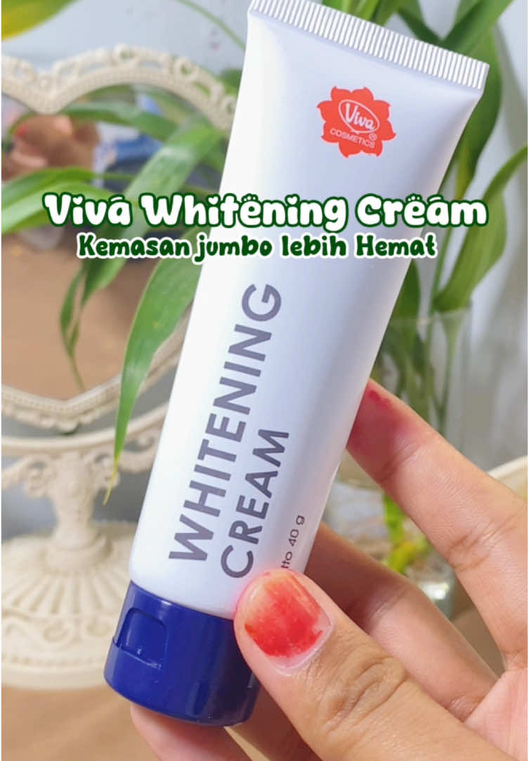Yg jumbo jauh lebih hemat . . . . . . #fyp #fypシ #vivawhiteningcream #vivacosmeticsindonesia #vivawhitening #creampenghilangflek 